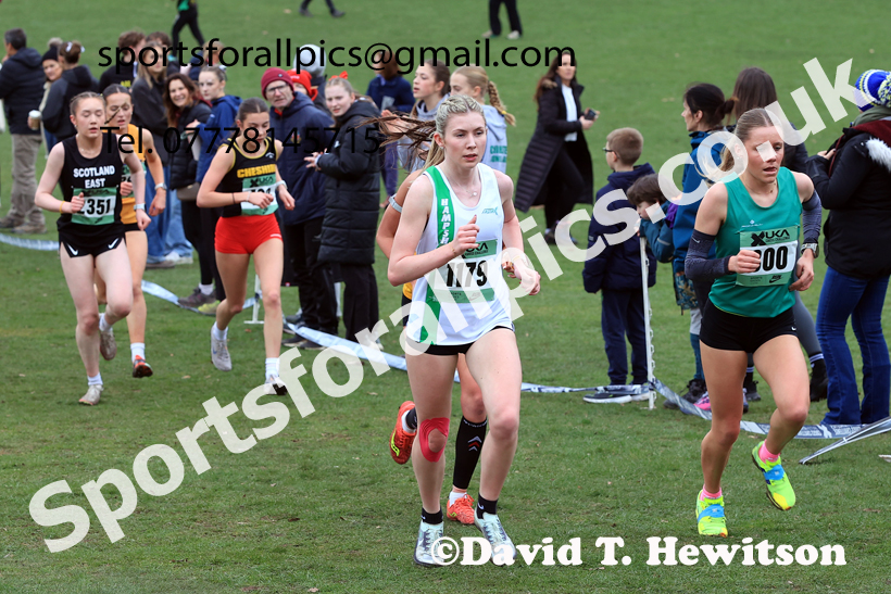Womens Under-20s 2026 UK CAU Inter Counties Cross Country, Wollaton Park, Nottingham. Photo: David T. Hewitson/Sports for All Pics